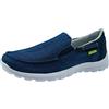 ChayChax Scarpe da Barca Uomo Comode Scarpe da Ginnastica Basse Slip On Loafer Mocassini Leggera Canvas Sneaker