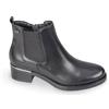 Valleverde Stivaletti Donna 47531 in Pelle Nero EU 35