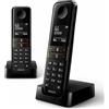 Philips Telefono philips duo d4701 nero