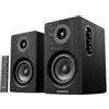 Selius Altoparlante Bluetooth a forma di libreria, 5.4 - Potenza di 60W - Materiale: legno - Colore: nero