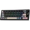 Selius Tastiera meccanica wireless da gaming - layout 65% - retroilluminazione RGB - materiale: plastica