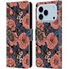 Head Case Designs Custodia a portafoglio in pelle con licenza ufficiale Katerina Kirilova Dream Garden Graphics compatibile con Apple iPhone 17 Pro