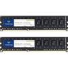 Timetec 16GB KIT (2x8GB) DDR3L/DDR3 1600MHz PC3L-12800/PC3-12800 Non ECC Unbuffered 1.35V/1.5V CL11 2Rx8 Dual Rank 240 Pin UDIMM Memoria Desktop Aggiornamento del modulo RAM
