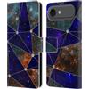 Head Case Designs Custodia a portafoglio in pelle con licenza ufficiale Cosmo18 Star Connections Space compatibile con Apple iPhone 17 Air