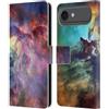 Head Case Designs Custodia a portafoglio in pelle con licenza ufficiale Cosmo18 Lagoon Nebula Space compatibile con Apple iPhone 17 Air
