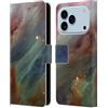 Head Case Designs Custodia a portafoglio in pelle con licenza ufficiale Cosmo18 Orion Gas Clouds Space compatibile con Apple iPhone 17 Pro