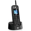 Motorola Voice Motorola - Telefono fisso wireless DECT O201, ID chiamante, retroilluminazione, rubrica da 200 numeri, lungo raggio, vivavoce, ideale per uso esterno, nero (Confezione da 5)