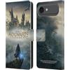 Head Case Designs Custodia a portafoglio in pelle con licenza ufficiale Hogwarts Legacy Key Art Graphics compatibile con Apple iPhone 17 Air
