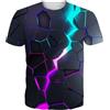 Fanient T-Shirt 3D Stampato Tee Maglietta per Uomo e Donna | Stampa 3D, maglietta alla moda, girocollo, maniche corte, stile strada, morbida, traspirante, per donne adulte, estate