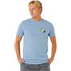 RIP Curl Pacific Rinse Short Sleeve T-Shirt T-Shirt a Maniche Corte Pacific Rinse Uomo