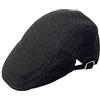 Itzu Cappello da uomo in lana con visiera regolabile taglia unica