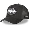Capslab Cappello Trucker Batman Unisex DC10 Blk | Cappellino Uomo e Donna con Visiera Curva, Cappello con Retina Traspirante, Taglia Unica Adulto, Chiusura Snapback | DC Comics Baseball cap