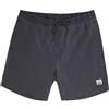 Deus ex machina Deus Ex Machine Sandbar Garment Dye Mesh Boardshort Shadow Black Costume da bagno da uomo, Nero , L