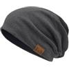 iParaAiluRy Berretto Uomo Beanie Uomo Cappello Invernale Uomo | Berretto invernale doppio strato, morbido, unisex, taglia unica, per sport, bici, idea regalo uomo