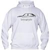 Social Crazy Felpa Uomo con Cappuccio Basic Top qualità Top vestibilità - Auto Integrale - Divertente Humor Made in Italy