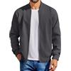 Coofandy Giacca bomber da uomo in cotone leggero, giacca da volo casual softshell