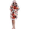 JOREAY Felpa con cappuccio oversize da donna 2025, carina, morbida, comoda, calda, indossabile, per mamma