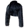 HAOLEI Pellicciotto Corto Donna Ecopelliccia Senza Cappuccio Inverno Caldo Cappotto Shaggy Corto Invernale Giacche e Cappotti Vello Caldo Outwear per Matrimonio Jackets Fluffy Per Uscire