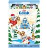 GALAK Calendario Avvento 2026 Personaggi di Cioccolato Bianco ripieno con Cereali 196,8g