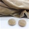 ZCSLD 10 PZ 10-28 MM Velluto Oro Bottoni Rotondi Rivestiti in Tessuto Bottoni in Velluto con Bottoni con Gambo in Metallo per Abbigliamento Artigianato Cucito