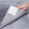 FuKuEn Vacuum Tech - Tappetino antiscivolo antiscivolo per parquet, piastrelle, lavabile, antiscivolo, antiscivolo, 10 x 10 cm, 4 pezzi