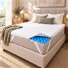 Comprarredo Topper Piazza e Mezza 120x190 Memory Foam 5 cm Materasso | Topper in Memory Foam Piazza e Mezza 120x190 - Alto 5 cm - 4 Elastici - Cover Antibatterica Sfoderabile Lavabile a 30°