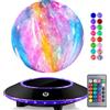 VGAzer Lunar Motion - Lampada a LED a forma di luna, illusione 3D con telecomando, dimmerabile, 16 colori, per bambini e adulti (16 colori Galaxy Moon)