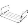 Guyisile Stendino Pieghevole da Balcone e Termosifone, Stendibiancheria Salvaspazio con Ganci Regolabili, Porta Asciugamani, per Interno/Esterno, Ringhiera, Appartamento, Asciugatura Rapida (40cm)