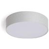 LEDKIA LIGHTING LEDKIA Plafoniera Circolare in Tessuto Ø500 mm Ranje Grigio