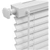 Generico Veneziana in Alluminio per Interno, tende veneziane Finestre Esterno, Senza Fori, Larghezza 30-180cm altezza 50-250cm Lamelle 25 mm