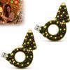 Generic Proiettore di luci natalizie, Plug and Play, proiettore di Natale HD, alimentato tramite USB, con oltre 6 motivi festivi, lampada flessibile per camera da letto, soffitto, scrivania e decorazione per