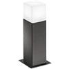 Gea Led Lampioncino Alluminio Aditi Ges411 Led Lampada Terra Antracite Moderno Esterni E27 30cm Ip44