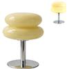 Agatige Lampada a fungo per camera da letto, piccole lampade da comodino con crostata alluovo retrò Decorazione unica per funghi per la casa Luce notturna da scrivania per soggiorno (USB Button Switch)