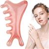 Generico Pettine Massaggiacapelli | Strumenti per Massaggio Occhi e Naso - Attrezzo Multifunzionale per Massaggio a Cuoio Capelluto, Viso, Occhi, Collo e Gambe per Rilassamento
