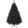 HOMCOM Albero di Natale 180 cm Artificiale con 820 Rami Ignifughi, Verde | Albero di Natale Folto Realistico, Base in Acciaio, Design in Pino, per Casa e Interni