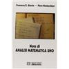 Esculapio Note di analisi matematica (Vol. 1)