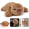 Ourdort Klein Capybara - Peluche magnetico, 15 cm, idea regalo | 4 magneti nascosti nelle zampe, aderisce al frigorifero e al metallo, pelliccia soffice, dolce regalo per i fan di Capybara