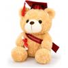 Haoppmof Orsacchiotto di peluche, orsacchiotto di esame con diploma, regalo | Morbido peluche, cappello da laurea e dottore, regalo di laurea per ricordi indimenticabili