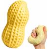 Hodhterrs 1pcs Squishy Arachide Croccante ASMR, Crunchy Peanut Squishy, Giocattolo Antistress a Lento Ritorno