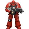 JOYTOY Blood Angels Warhammer 40K 1/18 Action Figure Blood Angels Intercessore con Bolt Rifle, Bolt Pistol e Chainsword 4.84Inch Modello da Collezione Regali di Compleanno Modello Serie Warhammer