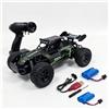 MaxBinTon Macchina Telecomandata 1:12, Fuoristrada, Nero | 2 batterie da 60 min, 25 km/h, 2,4 GHz 6 canali, 4 modalità LED, lega, doppia velocità