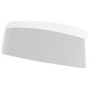 Estika® Tappi per finestre a fessura d'acqua, 25 pezzi, bianco 45 mm, copertura per ventilazione finestre, copertura per cerniere per finestre, acqua di sudorazione