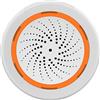 Nihcora ZigBee NEO 90DB Sensore di Suono e Luce Tuya Smart Life Sensore di Allarme Sirena Integrato