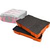 Shadow Foam Packout - Inserti compatti per organizer Milwaukee Packout, confezione doppia, colore arancione, 30 mm, in schiuma facile da staccare per sistema Milwaukee Packout