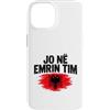 Kosovo UÇK Protest Designs Custodia per iPhone 14 Jo Në Emrin Tim UÇK Protesta Bandiera Albanese del Kosovo
