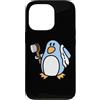 MathWare Custodia per iPhone 13 Pro Freedo Penguin LINUX-LIBRE Linux OS Informatica Geek