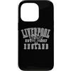 Desert Merch Liverpool England Shop Custodia per iPhone 13 Pro Stampa monocromatica con ali di fegato del Liverpool Inghilterra