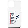 Departure Days Aviation Retirement Custodia per iPhone 12 Pro Max Ritirato 2027 Alfabeto fonetico Pilota di aeroplano Pensionamento