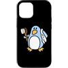 MathWare Custodia per iPhone 12/12 Pro Freedo Penguin LINUX-LIBRE Linux OS Informatica Geek