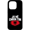 Kosovo UÇK Protest Designs Custodia per iPhone 15 Pro Jo Në Emrin Tim UÇK Protesta Bandiera Albanese del Kosovo
